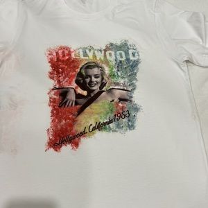 Marilyn Monroe Vintage Art Print shirt Made in Los Angeles New!!!